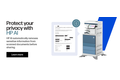 slide 2 of 9, zoom in, hp color laserjet enterprise flow mfp 6800zfsw printer