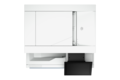 slide 6 of 8, zoom in, hp color laserjet enterprise mfp 5800dn printer