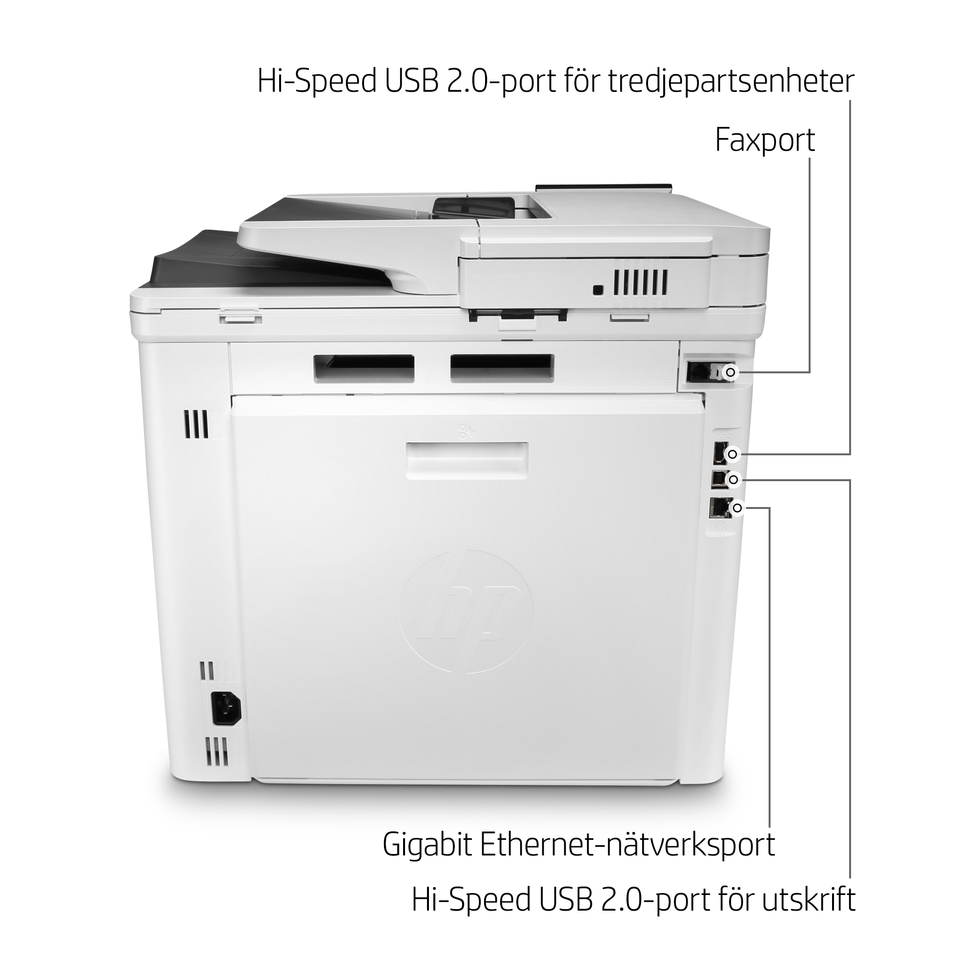 HP Color LaserJet Enterprise MFP M480f - etail - Product Carousel - 4 - Swedish