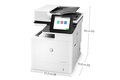 slide {0} of {1}, zoom in, HP LaserJet Enterprise MFP M635h