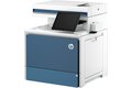 slide 4 of 8, zoom in, hp color laserjet enterprise mfp 5800f printer