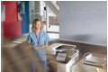 slide 3 of 6, zoom in, hp color laserjet enterprise flow mfp m682z