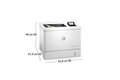 slide {0} of {1}, zoom in, HP Color LaserJet Enterprise M554dn-printer