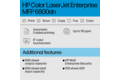 slide 6 of 16, zoom in, hp color laserjet enterprise 5700dn printer