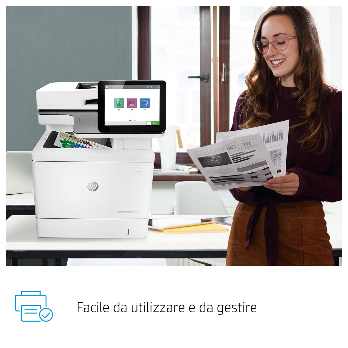 HP Mobiletto stampante Color LaserJet (B5L51A)