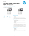 HP Color LaserJet Enterprise MFP M578 Printer series