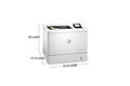 slide 8 of 21, zoom in, hp color laserjet enterprise m554dn printer