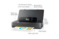 slide 2 of 17, zoom in, hp officejet 200 mobile printer
