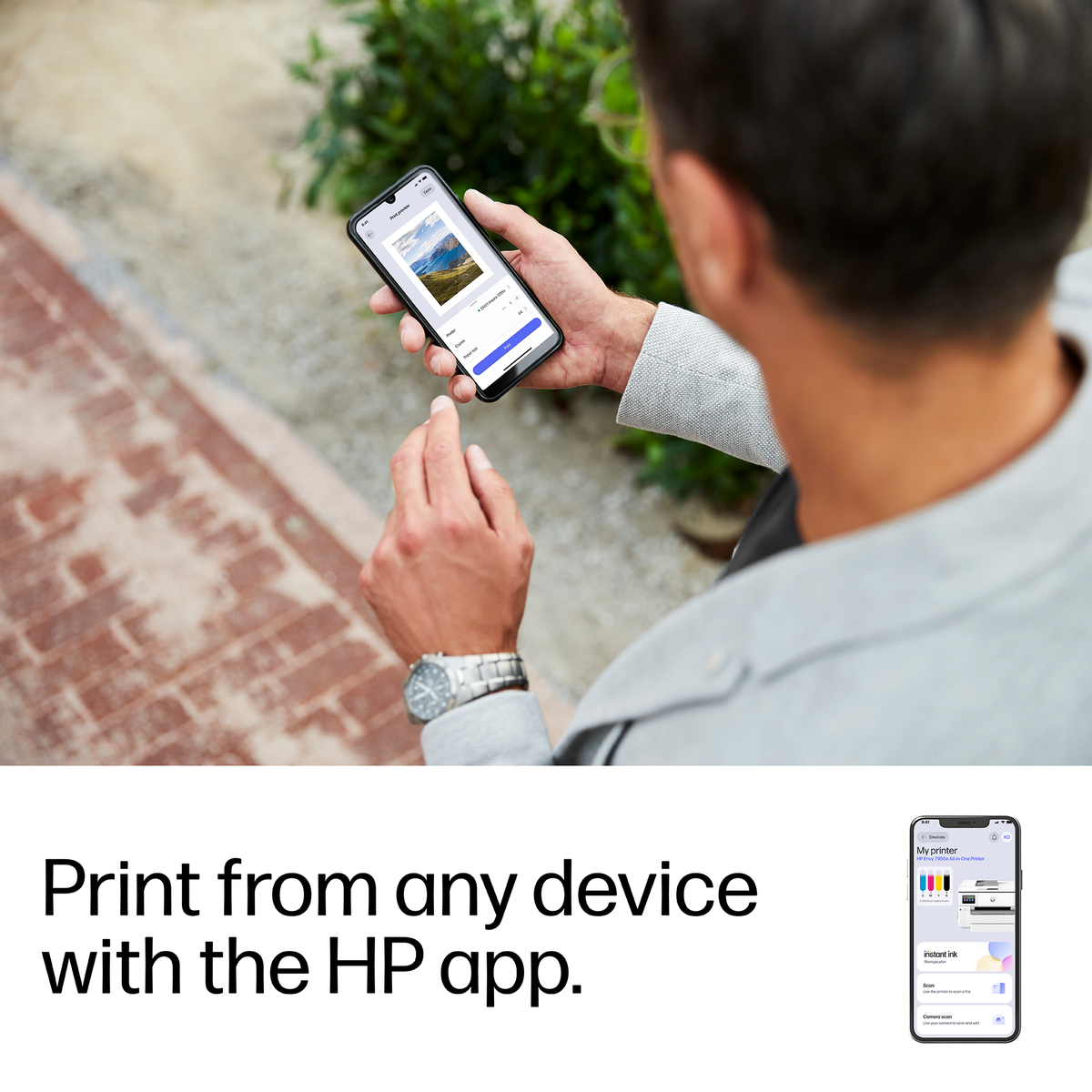 slide 1 of 20, show larger image, hp officejet pro 9732 wide format all-in-one printer