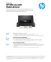 APJ Datasheet for Ruby (HP OfficeJet 200 Mobile Printer) (English)