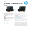 HP OfficeJet 250 Mobile All-in-One Printer
