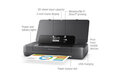 slide 6 of 16, zoom in, hp officejet 200 mobile printer