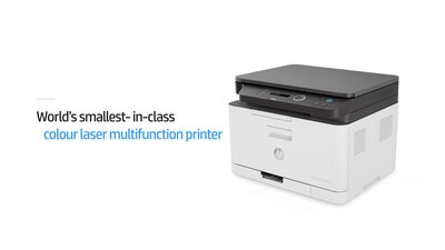 slide 2 of 16, zoom in, hp color laser mfp 178nw - demo video 45 sec 16:9 - english for emea