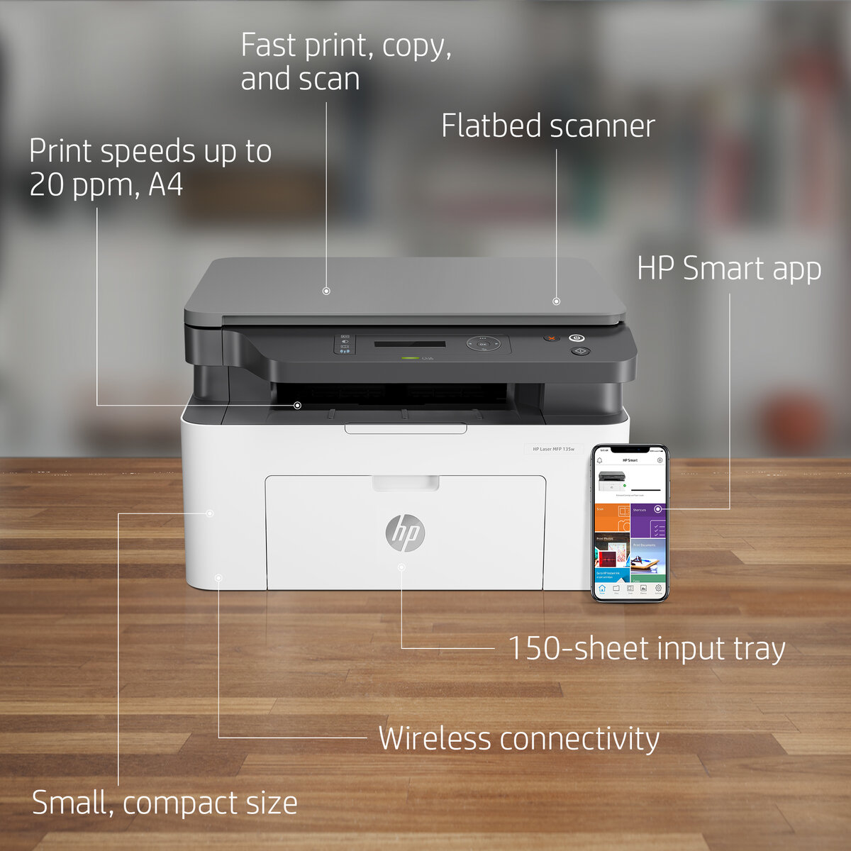 slide 1 of 18, show larger image, hp laser mfp 135w