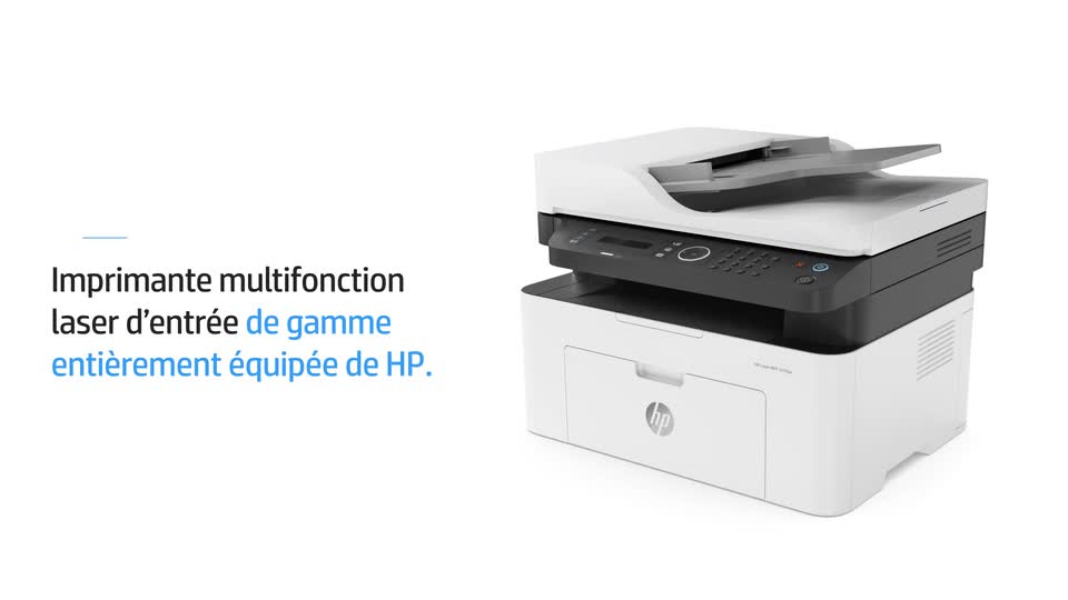 Imprimante multifonction laser HP 137fnw