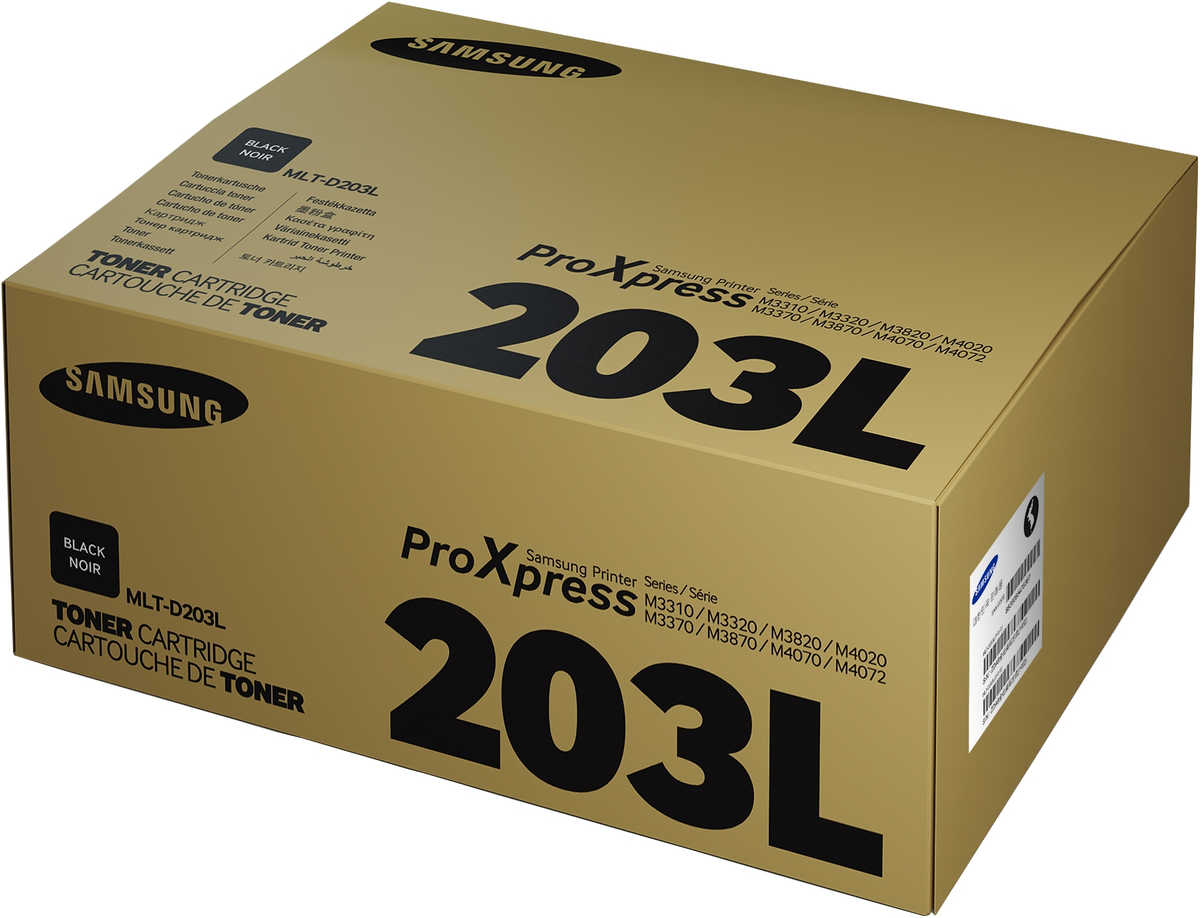 Inkfirst® Toner Cartridge D203L Compatible Remanufactured for Samsung D203L Black ProXpress SL-M3320 SL-M3370 SL-M3820 SL-M3870 SL-M4020 SL-M4070 MLT-D203L 