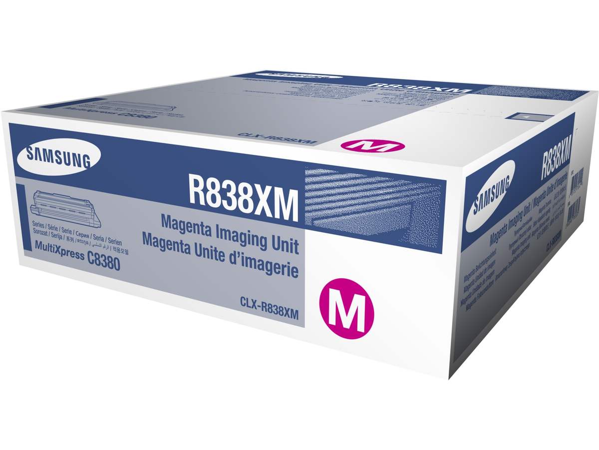 folie 1 von 1, vergrößern, samsung clx-r838xm magenta bildeinheit