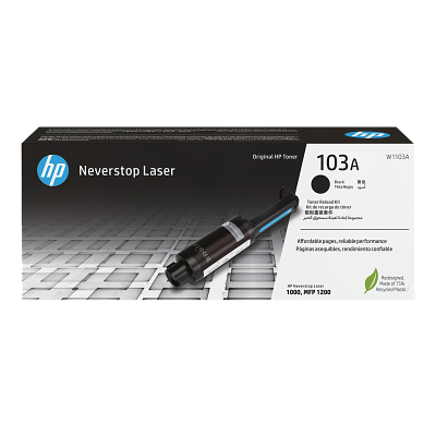 Orijinal HP 103A Neverstop Toner Dolum Kiti Siyah W1103A - HP