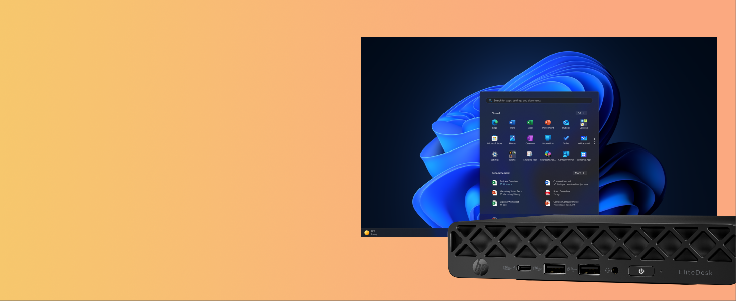 HP EliteDesk 8 Mini G1a Desktop PC