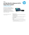 HP Elite Slice for Meeting Rooms G2 Skype Room Systems - Audio Ready
