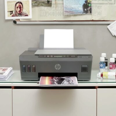 slide {0} of {1}, zoom in, HP Smart Tank Plus 570 Wireless All-in-One series - Product Video 1:1 60 sec - Danish