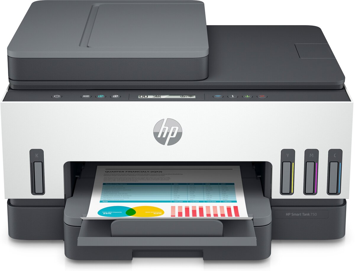 folie 1 von 2, vergrößern, hp smart tank 750 all-in-one
