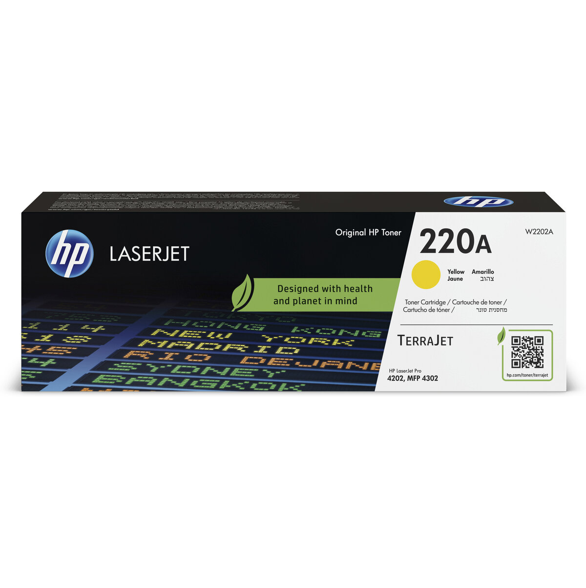 folie 1 von 2, vergrößern, hp 220a gelb original laserjet-tonerkartusche