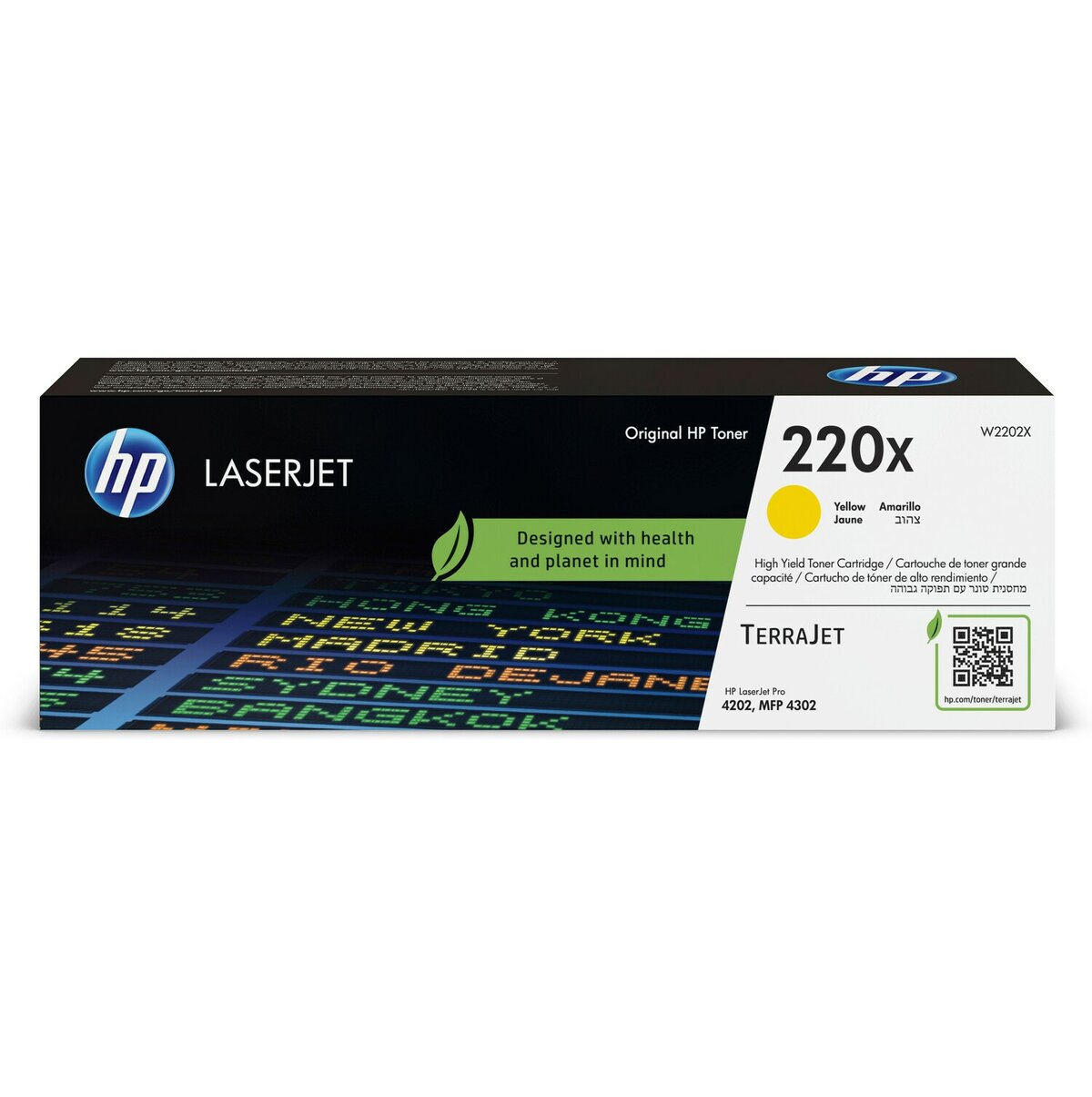 folie 1 von 2, vergrößern, hp 220x gelb original laserjet-tonerkartusche