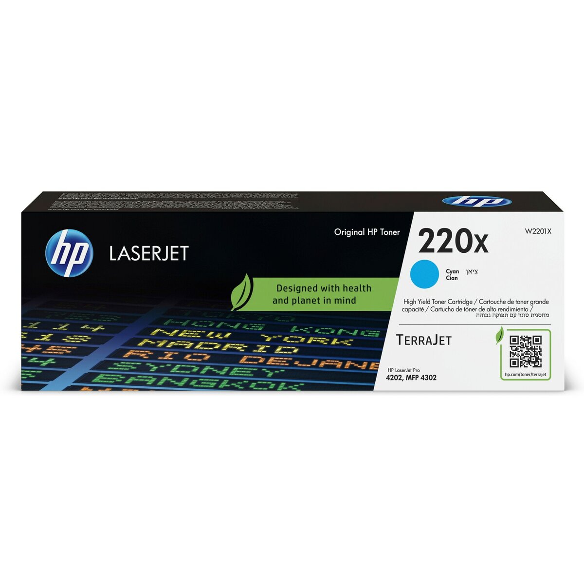 folie 1 von 2, vergrößern, hp 220x cyan original laserjet-tonerkartusche