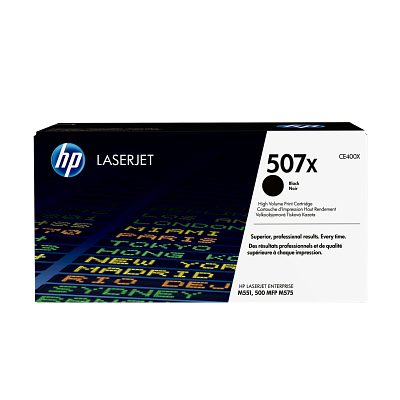 HP 507X Black LaserJet Toner Cartridge