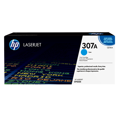 HP 307A Cyan LaserJet Toner Cartridge