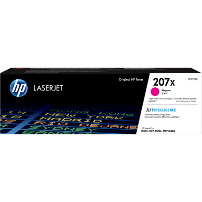 HP 207X Original LaserJet-tonerpatron, magenta med høj kapacitet