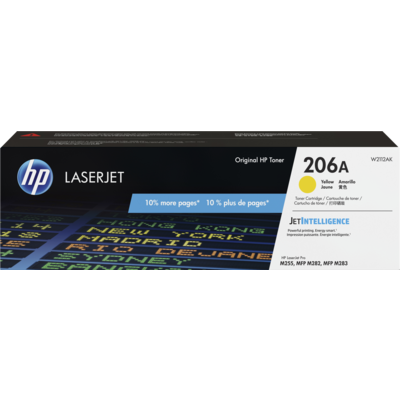 HP 206A Yellow Original LaserJet Toner Cartridge