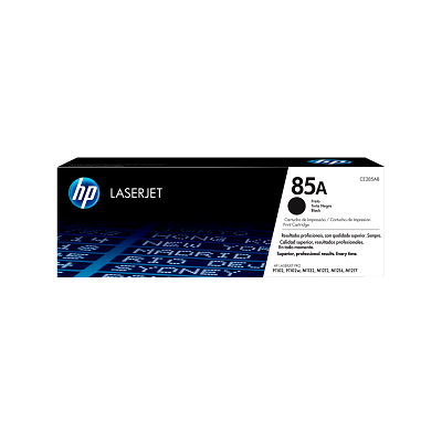 HP 85A sort LaserJet-tonerpatron