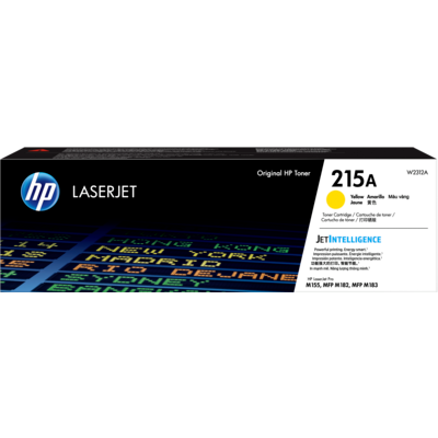 Cartucho de tóner original HP LaserJet 215A, amarillo