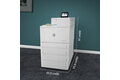 slide {0} of {1}, zoom in, HP Color LaserJet Enterprise M856dn