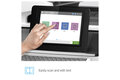 slide 1 of 14, zoom in, hp color laserjet enterprise flow mfp m776z