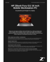 HP ZBook Fury G1i 16 inch Mobile Workstation PC