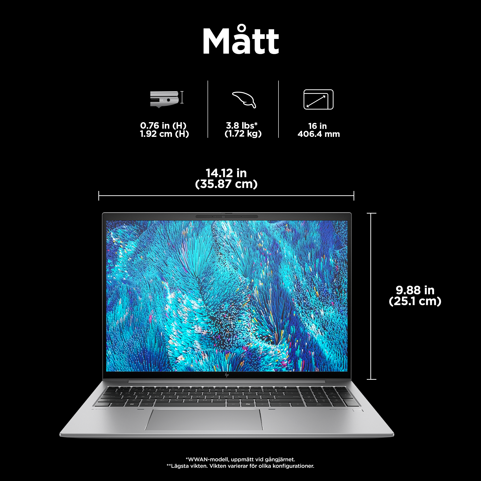 HP-Zbook-Firefly-16-G11-Mobile-Workstation-PC-Intel-only-Annotated-Image-Dimensions-inches/cms - Swedish sv_SE