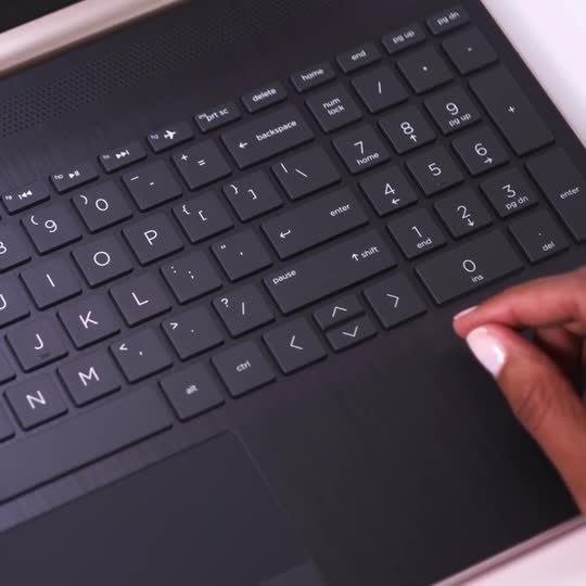 thumbnail video image 2 of HP 15-dw0034wm 15.6" HD Touchscreen i3-8145U 2.1GHz 4GB RAM 128GB SSD Win 10 Home S Mode Silver, 2 of 11