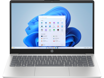 HP 14 in. Touch Screen Notebook with Copilot, AMD Athlon Silver