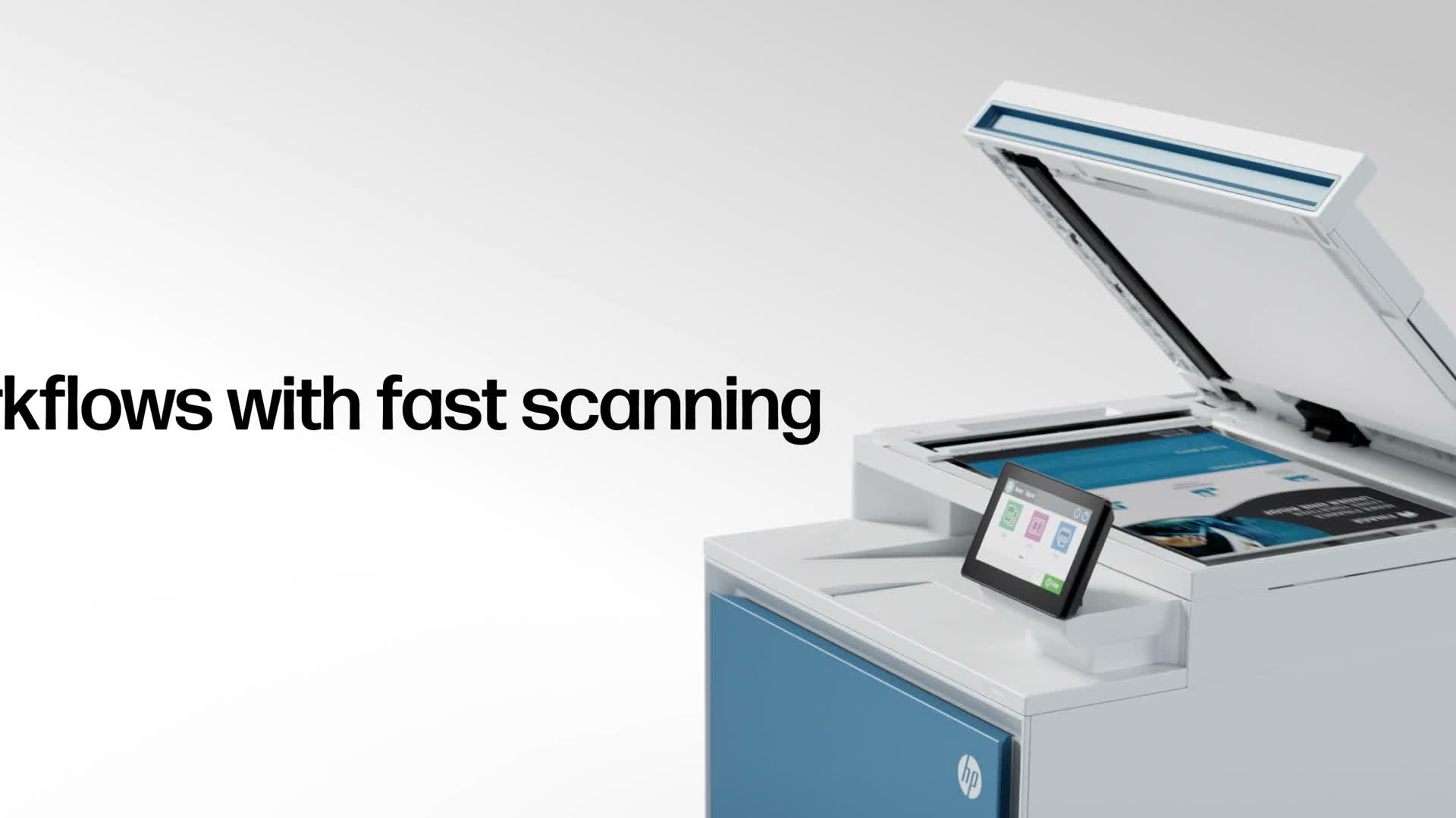 slide 1 of 25, show larger image, hp color laserjet enterprise mfp 4801fw _15s