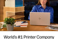 slide 2 of 20, zoom in, hp color laserjet enterprise 4701dn printer