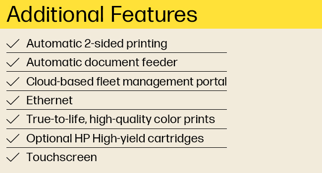 slide 20 of 21, zoom in, hp color laserjet pro mfp 4303dw printer