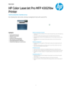 HP Color LaserJet Pro MFP 4302fdw Printer