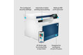 slide 1 of 11, zoom in, hp color laserjet pro mfp 4302fdn printer