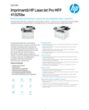 HP LaserJet Pro MFP 4102fdw Printer