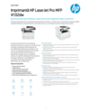 HP LaserJet Pro MFP 4102dw Printer