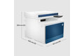 slide 3 of 11, zoom in, hp color laserjet pro mfp 4302fdn printer