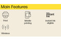 slide 4 of 13, zoom in, hp color laserjet pro 4202dw printer